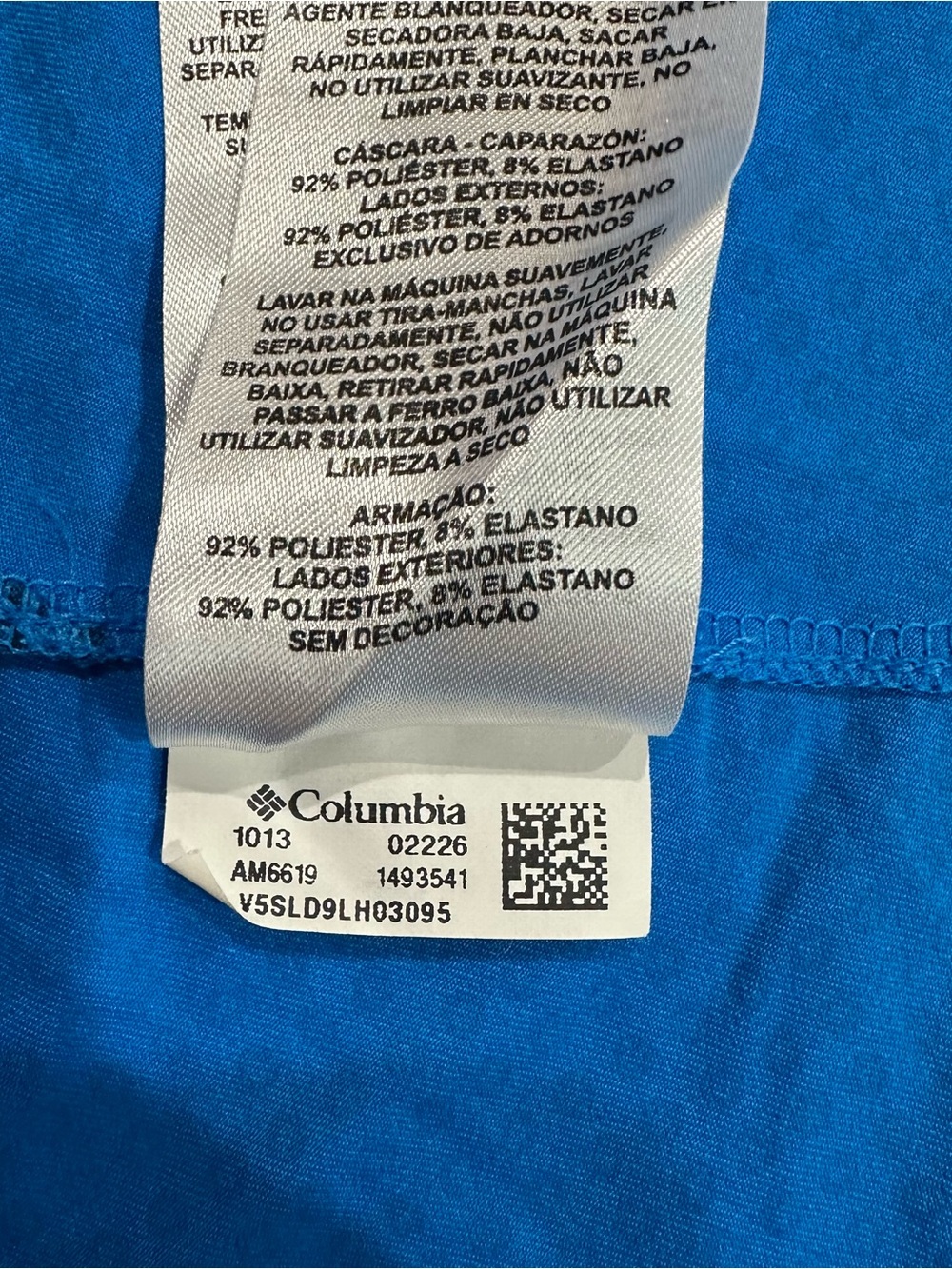 Columbia Omni-Freeze Zero Omni-Wick Men's XL Blue 1/4 Zip Performance Pullover - Picture 6 of 7